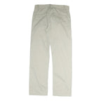 LEVI'S Mens Beige Cotton Regular Straight Trousers W31 L31 Classic Casual Pants