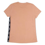 NIKE Womens T-Shirt Pink Crew Neck XS
