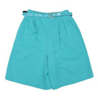 CRISTIN STEVENS Womens Shorts Blue Casual S W24 Summer Belted Relaxed Fit