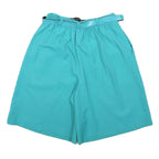 CRISTIN STEVENS Womens Shorts Blue Casual S W24 Summer Belted Relaxed Fit