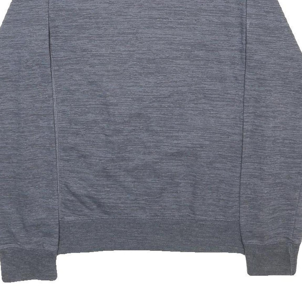 CHAMPION Mens Grey Cotton Blend Crew Neck M Sweatshirt Classic Logo Pullover