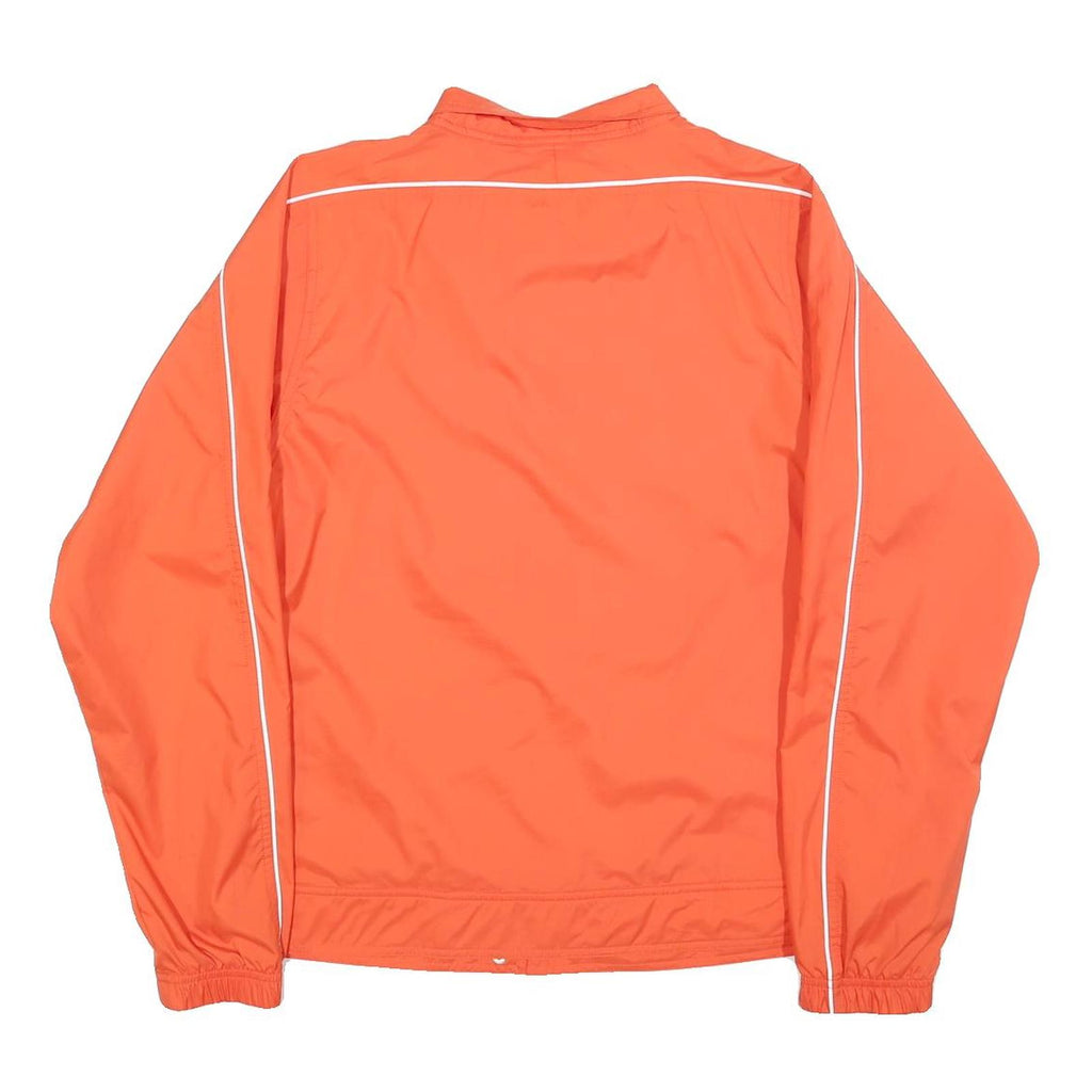 PUMA Womens Orange Polyester Blend Jacket UK 16 Zip Lightweight Sports Outerwear