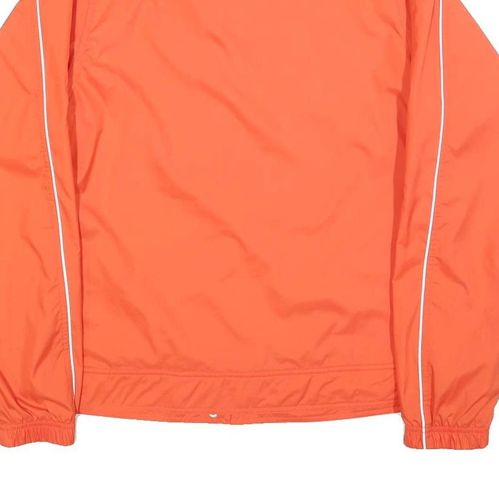 PUMA Womens Orange Polyester Blend Jacket UK 16 Zip Lightweight Sports Outerwear