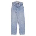 TEDDYS Mens Blue Regular Straight Denim Cotton Light W28 L33 Button Closure