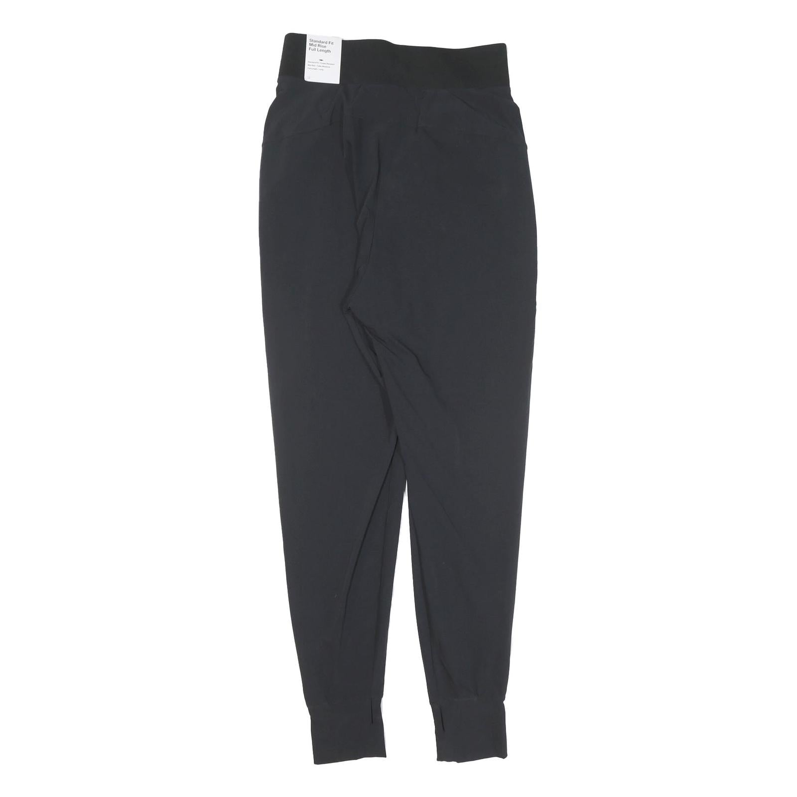 NIKE Womens Joggers Black XS W25 L25 Slim Tapered Fit Polyester Activewear