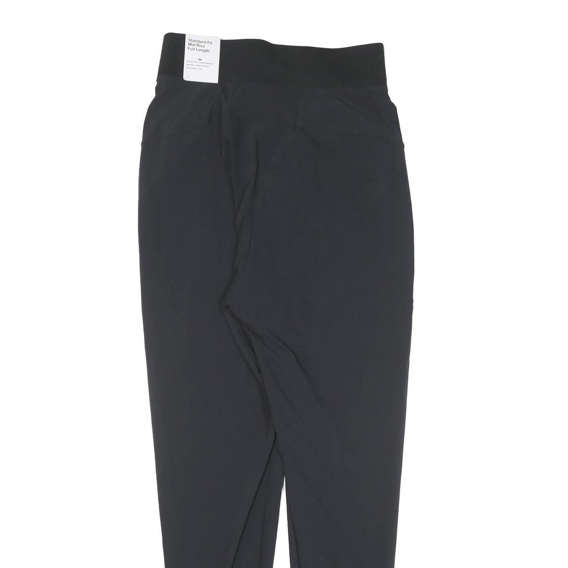 NIKE Womens Joggers Black XS W25 L25 Slim Tapered Fit Polyester Activewear