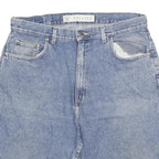 Arizona Mens Denim Blue Relaxed Fit Shorts 2XL W36 Cotton Blend Casual