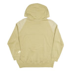 NIKE Mens Beige Air Pullover Hoodie S Cotton Blend Sports Sweatshirt