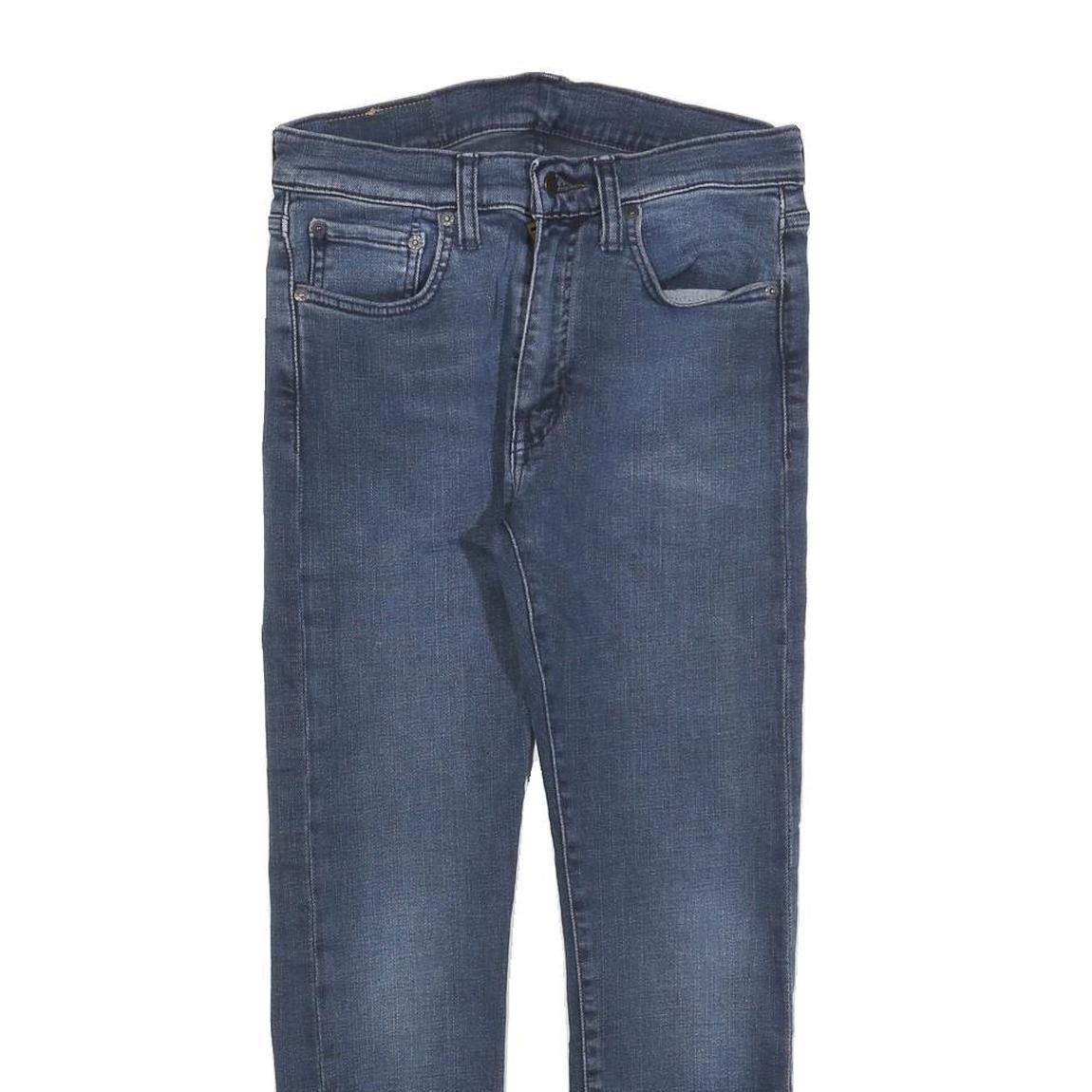 LEVI'S 519 Mens Slim Blue Denim Medium W30 L25 Zip Cotton Blend Jeans