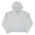 AIR JORDAN Womens Grey Pullover Hoodie S Jumpman Logo Casual Sportswear