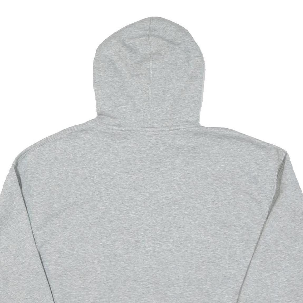 AIR JORDAN Womens Grey Pullover Hoodie S Jumpman Logo Casual Sportswear