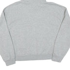 AIR JORDAN Womens Grey Pullover Hoodie S Jumpman Logo Casual Sportswear
