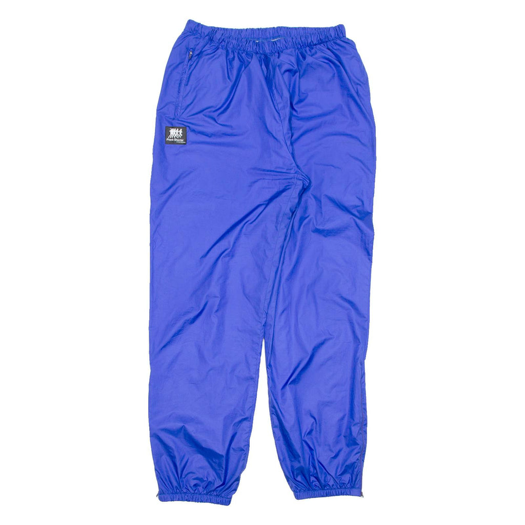 FRANK SHORTER Womens Track Pants Purple Tapered L W30 L31