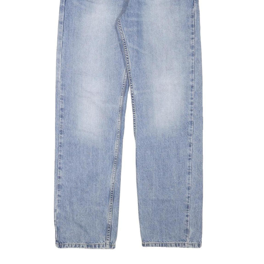LEVI'S 505 Mens Jeans Blue Regular Straight Denim Medium W33 L32 Classic Zip