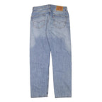 LEVI'S 505 Mens Jeans Blue Regular Straight Denim Medium W33 L32 Classic Zip