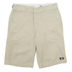DICKIES Mens Shorts Beige Casual Relaxed L W34 Workwear Durable