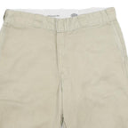 DICKIES Mens Shorts Beige Casual Relaxed L W34 Workwear Durable