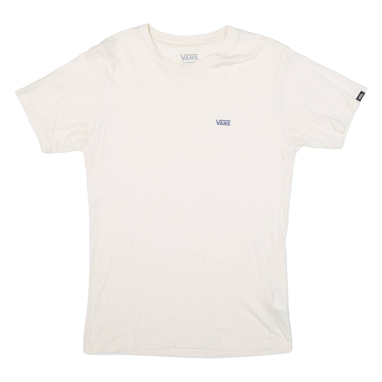 VANS Womens T-Shirt Cream S
