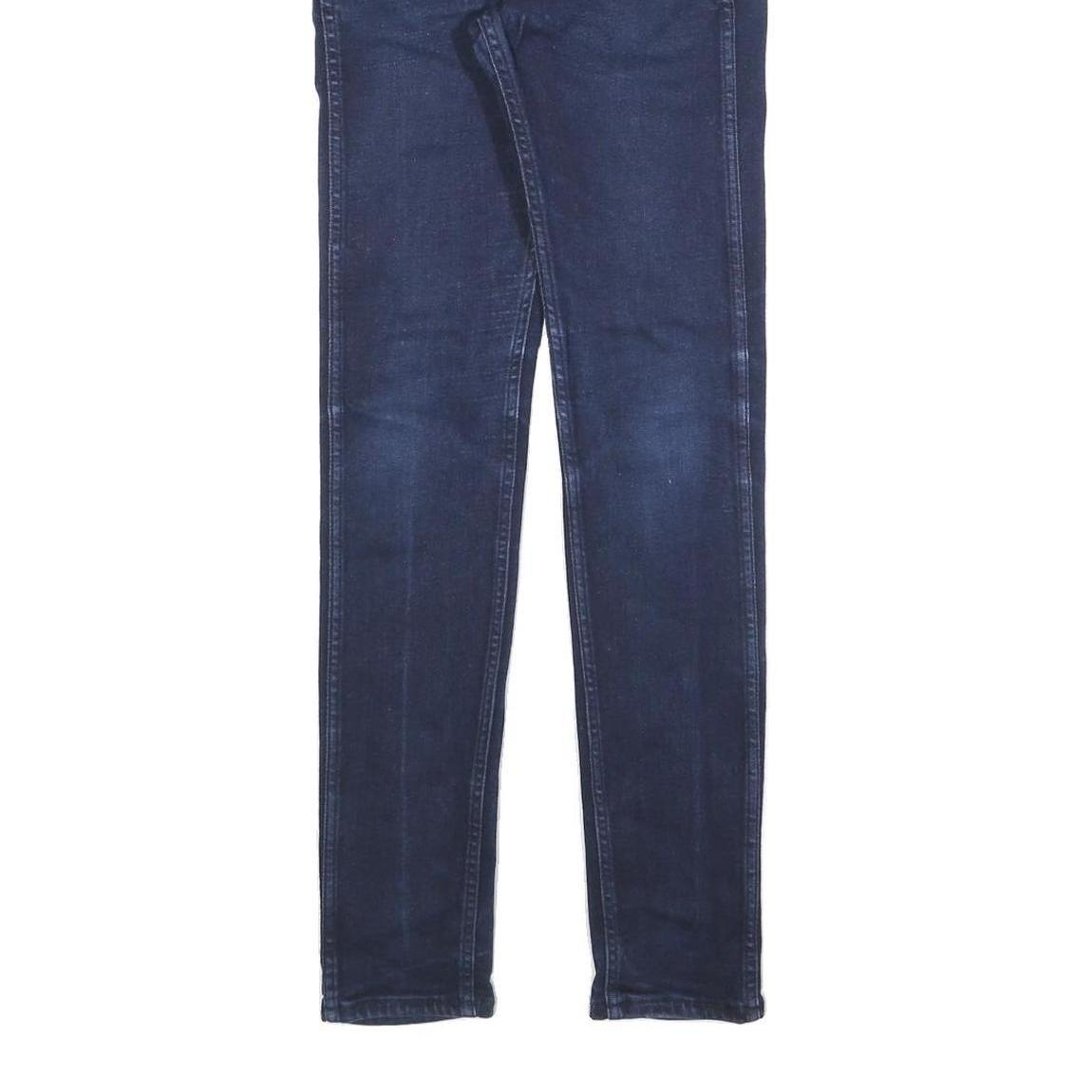 LEVI'S Womens Jeans Blue Slim Skinny Denim Medium W28 L32 Cotton Blend Zip