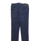 LEVI'S Womens Jeans Blue Slim Skinny Denim Medium W28 L32 Cotton Blend Zip