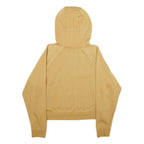 NIKE Womens Beige Hoodie M Cotton Blend Casual Sports Pullover M Size