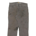 CARHARTT Mens Cotton Blend Relaxed Fit Straight Leg Trousers W32 L29 Workwear