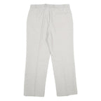 CANDA Mens Wool Blend Regular Fit Grey Trousers W32 L30 Classic Zip Fastening