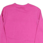 TOMMY HILFIGER Womens Pink Crew Neck XS Sweatshirt Cotton Blend Pullover