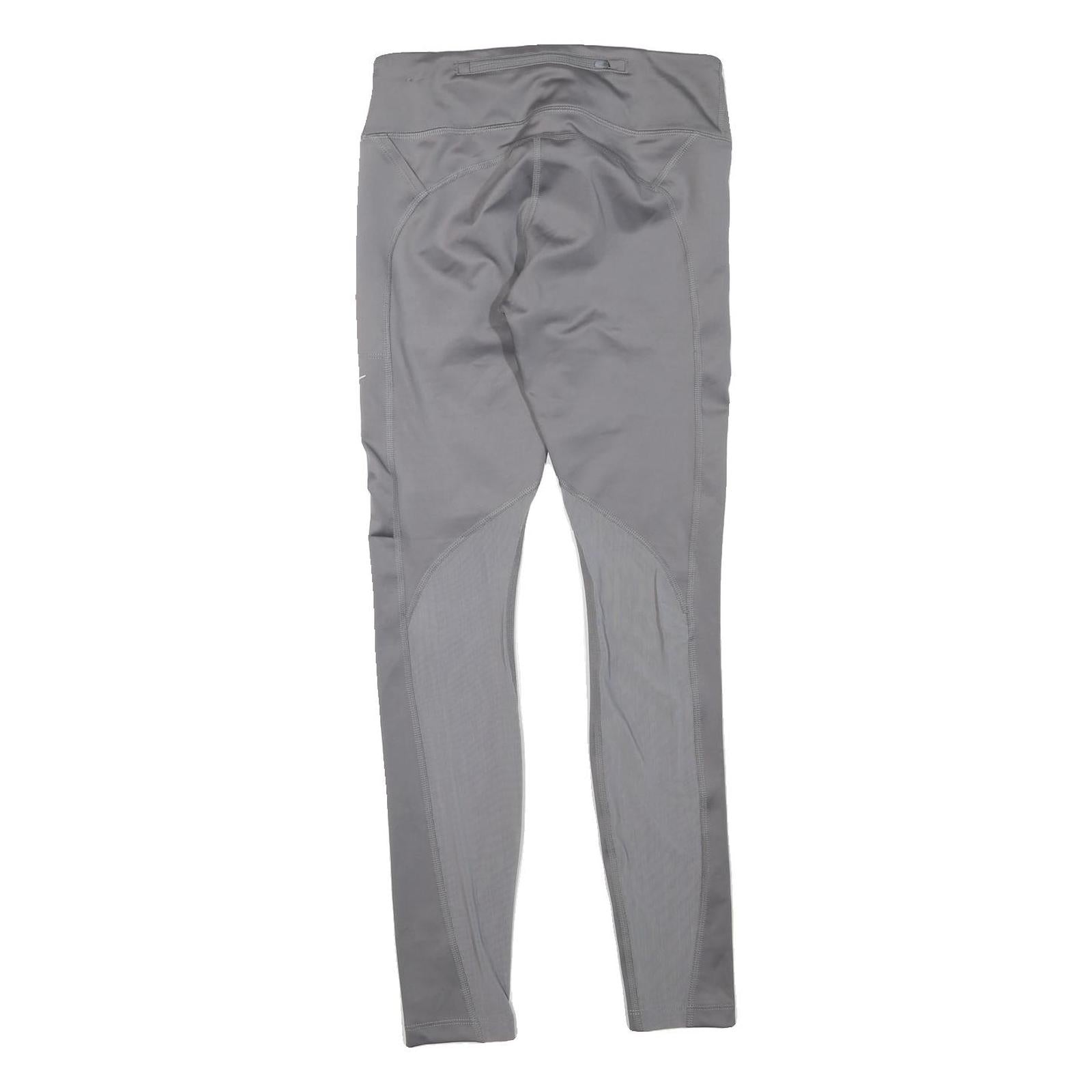 NIKE Womens Joggers Grey S W24 L28 Slim Tapered Sportswear Activewear