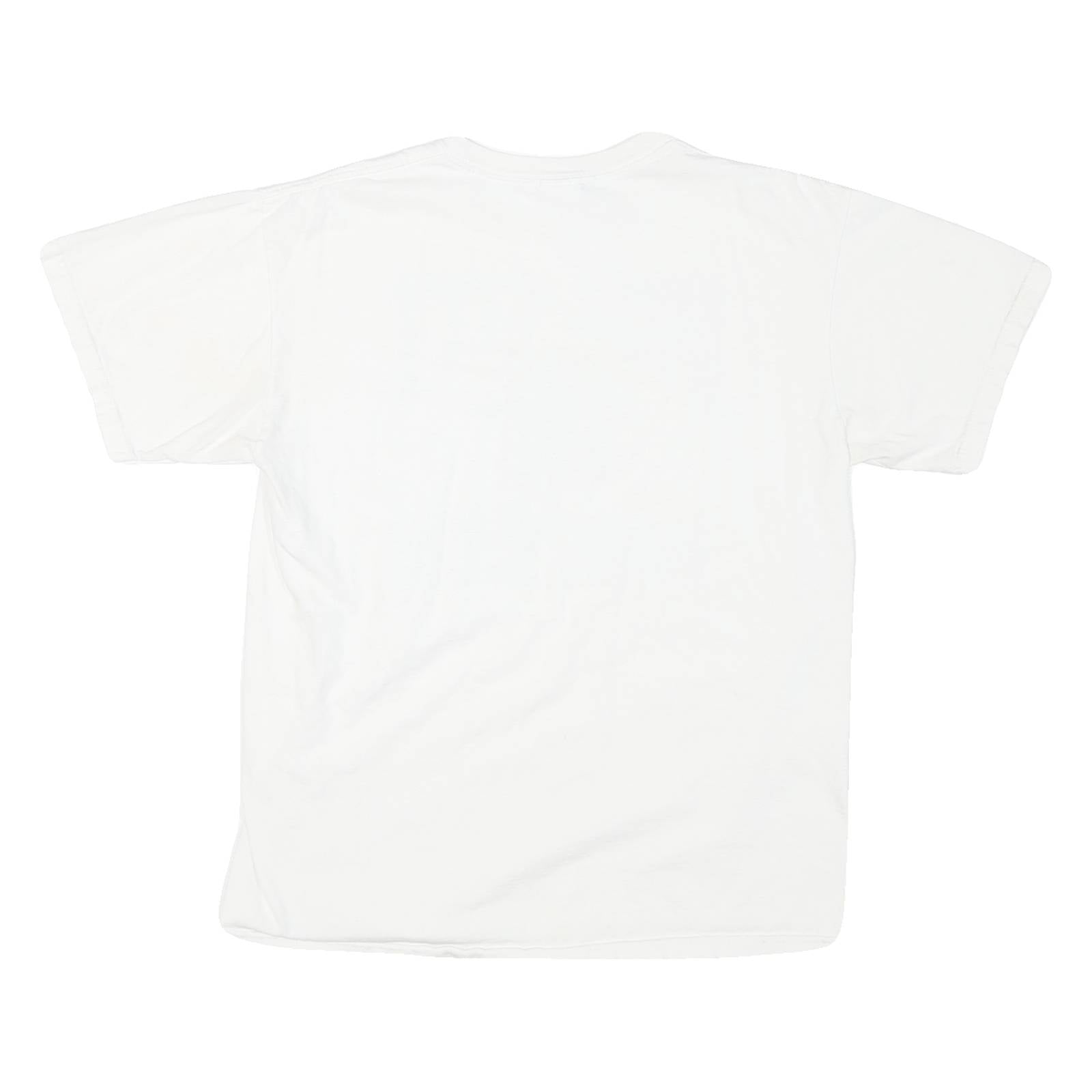 Mens White Pell City Panthers Graphic T-Shirt M Short Sleeve Crew Neck Cotton
