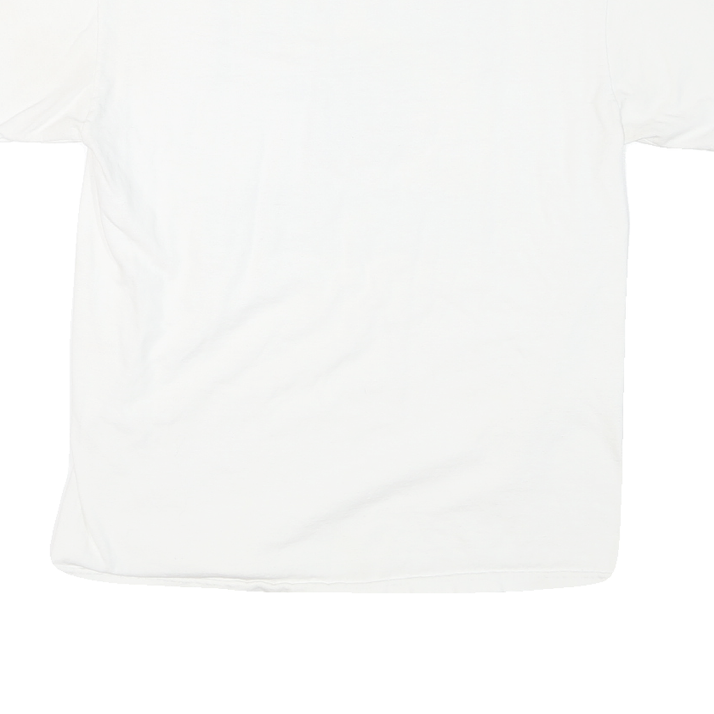 Mens White Pell City Panthers Graphic T-Shirt M Short Sleeve Crew Neck Cotton