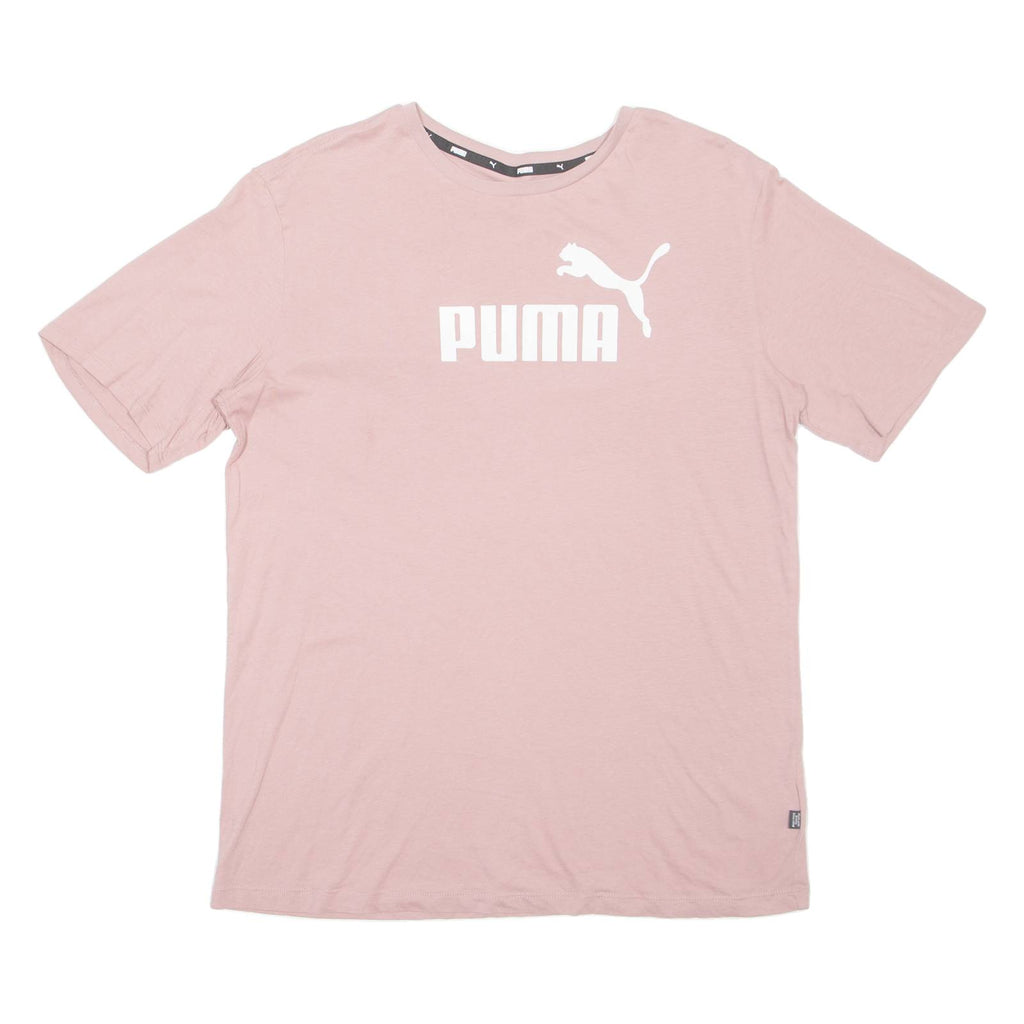 PUMA Mens T-Shirt Pink M