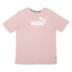 PUMA Mens T-Shirt Pink M