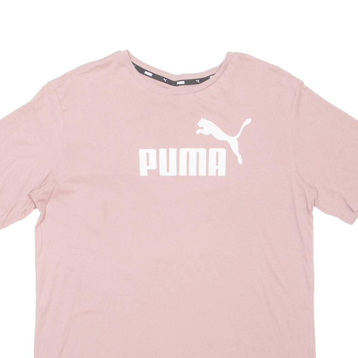 PUMA Mens T-Shirt Pink M