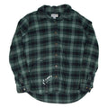 CARHARTT Womens Flannel Shirt Green Check Long Sleeve XL