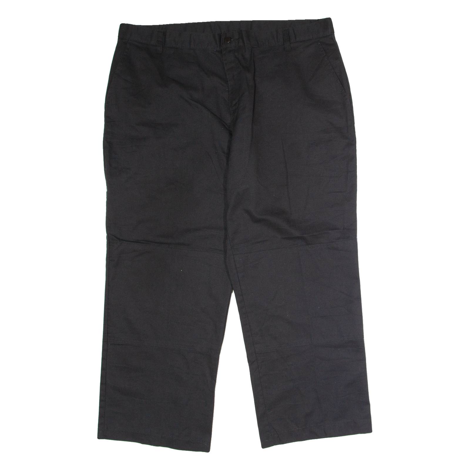DICKIES Workwear Mens Trousers Black Regular Straight W40 L27