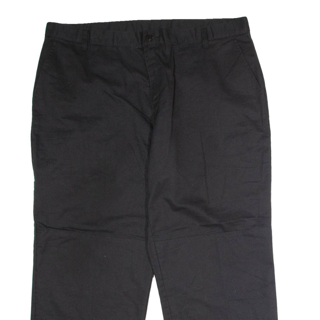 DICKIES Workwear Mens Trousers Black Regular Straight W40 L27