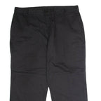 DICKIES Workwear Mens Trousers Black Regular Straight W40 L27