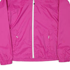 THE NORTH FACE Womens Pink Shell Jacket L Nylon Windbreaker Outdoor Zip