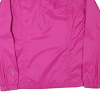 THE NORTH FACE Womens Pink Shell Jacket L Nylon Windbreaker Outdoor Zip