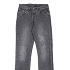 LEVI'S 501 Jeans Womens Grey Regular Straight Stone Wash W27 L30