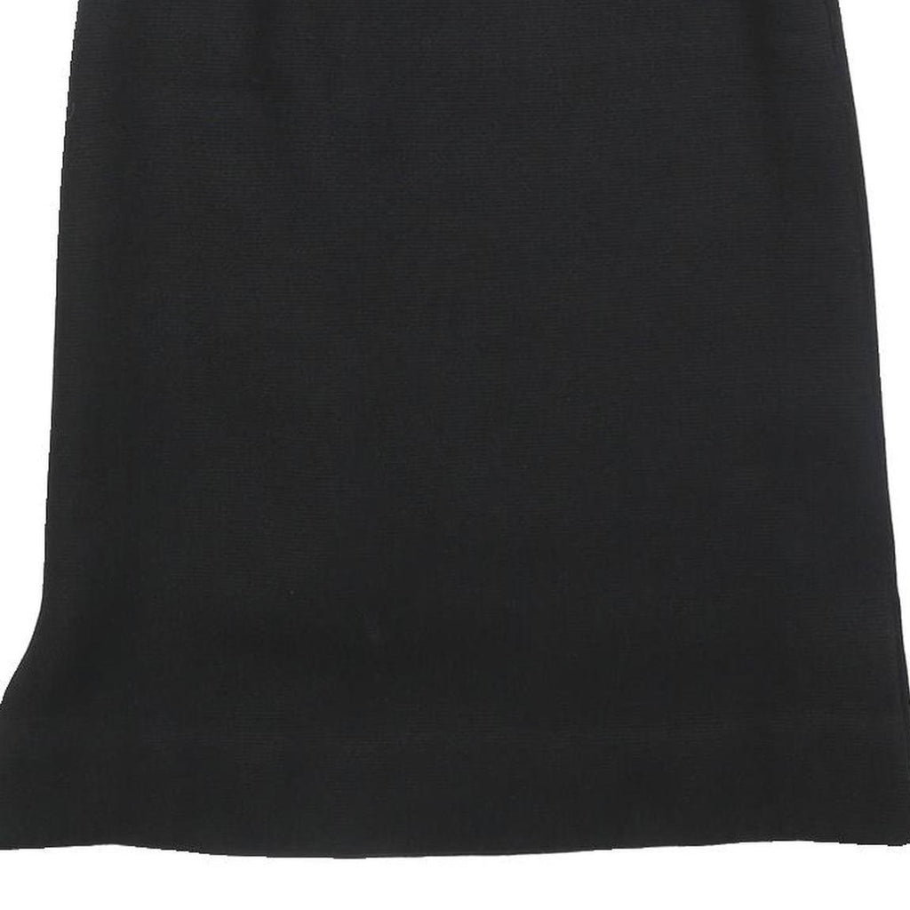 MONIQUE DELCOURT Womens Black Straight Knee Length Knit Skirt S Classic Style