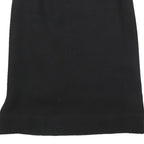 MONIQUE DELCOURT Womens Black Straight Knee Length Knit Skirt S Classic Style