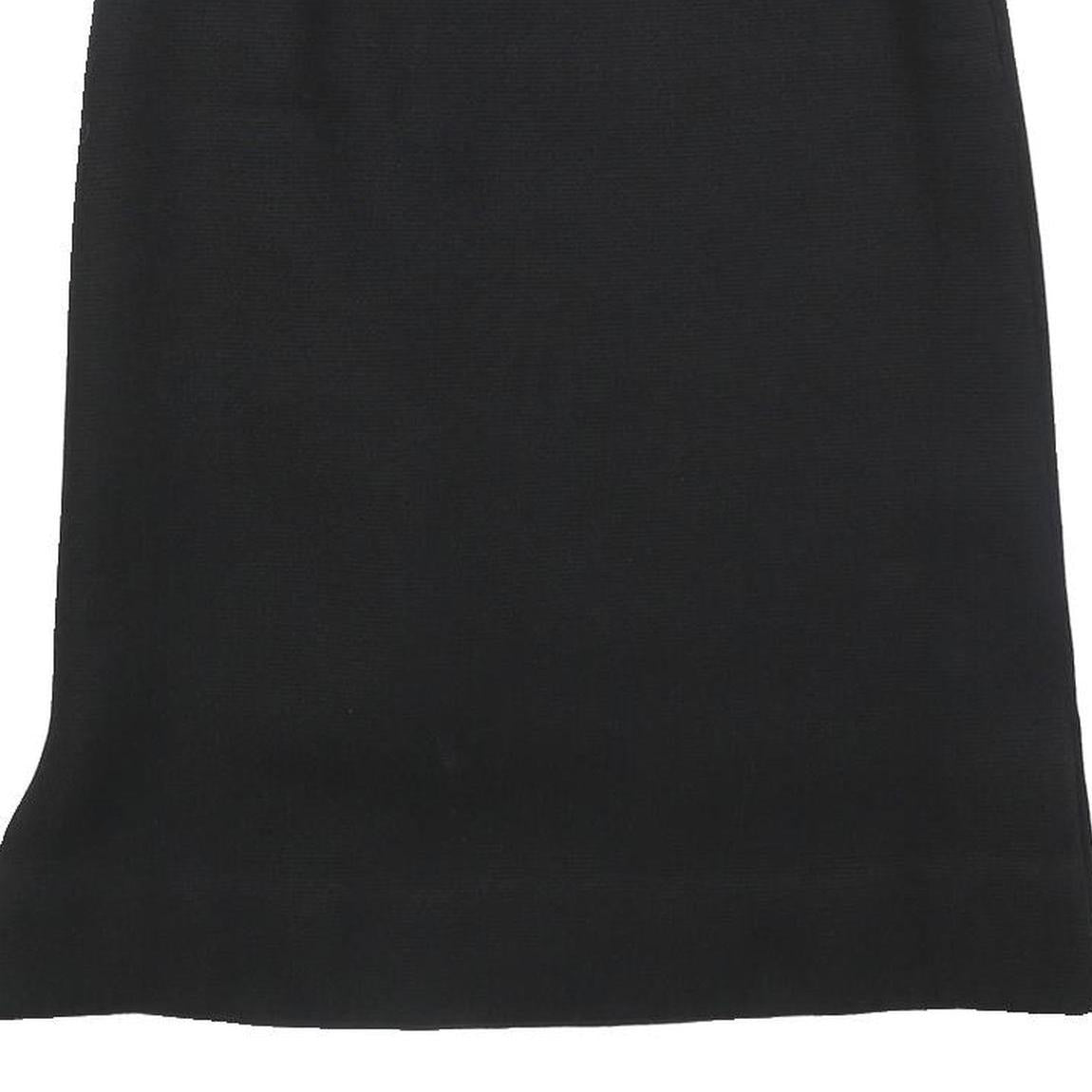 MONIQUE DELCOURT Womens Black Straight Knee Length Knit Skirt S Classic Style