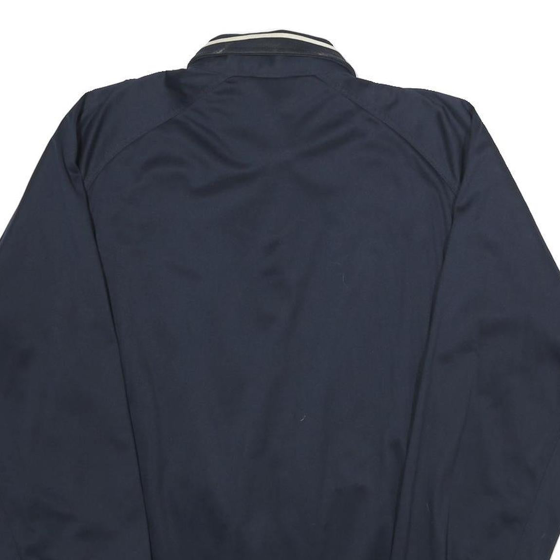 CHAMPION Mens Navy Blue Zip Jacket 2XL Polyester Sportswear Track Casual