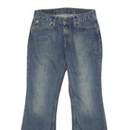 LEVI'S 529 03 Womens Jeans Blue Relaxed Bootcut Denim Medium W26 L30 Classic Fit