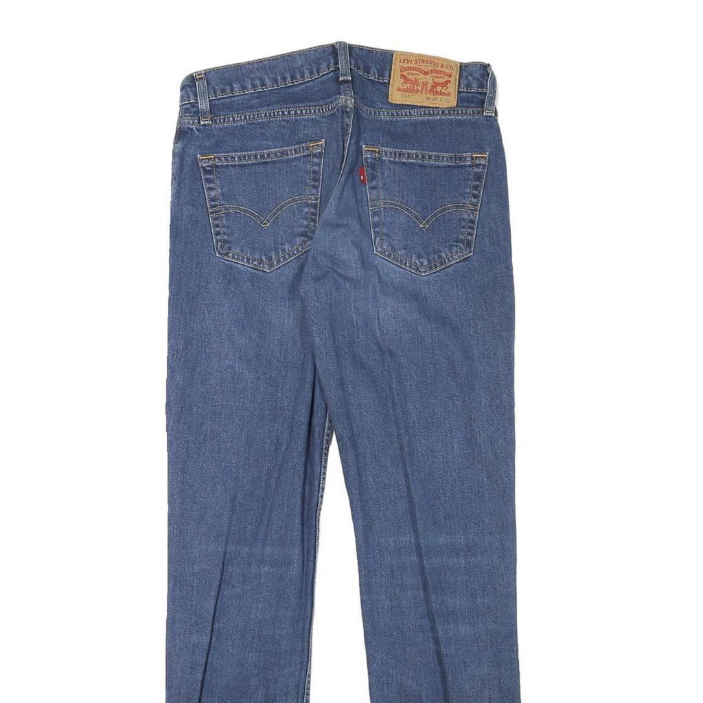 LEVI'S Mens Slim Blue Jeans Denim Regular W28 L30 Classic Fit Zip Closure