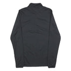 NIKE Mens Black Jacket S Polyester Blend Plain Zip Casual Athletic Sportswear