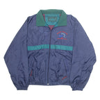 DUNBROOKE Mens Shell Jacket Blue Nylon XL
