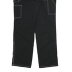DICKIES Mens Black Cotton Regular Straight Trousers W32 L32 Workwear Utility